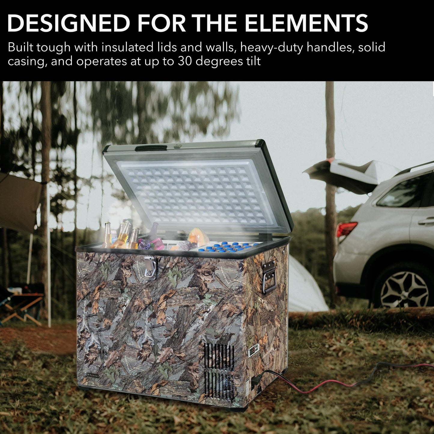Whynter FM-45CAM 45 QT Portable Fridge/Freezer Camouflage Edition