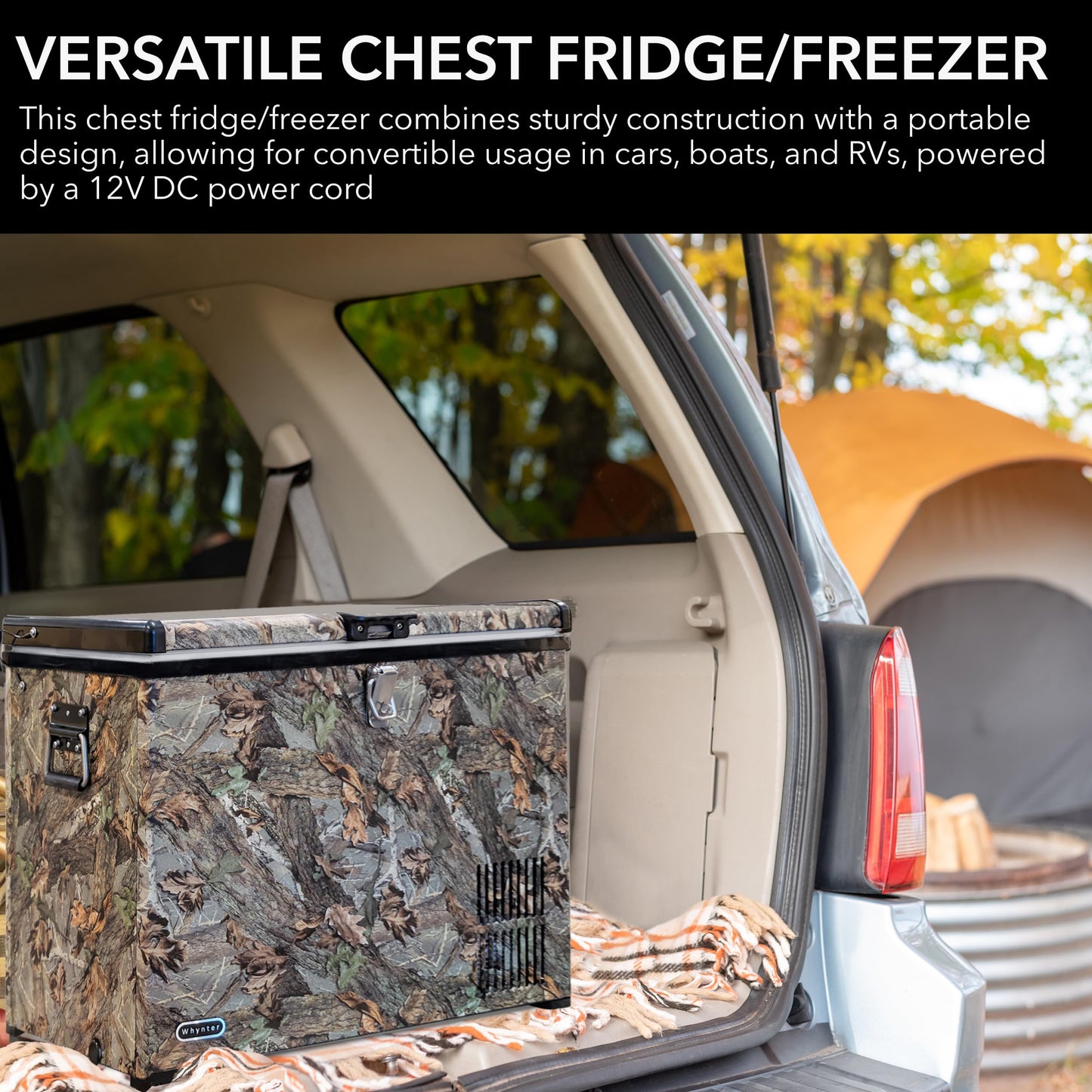 Whynter FM-45CAM 45 QT Portable Fridge/Freezer Camouflage Edition