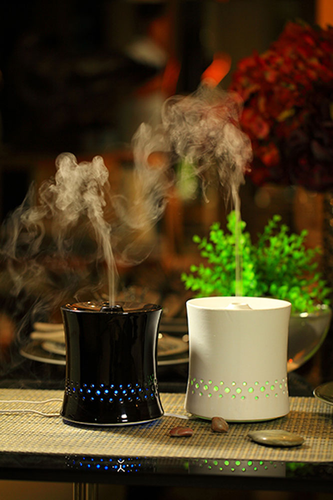 Ultrasonic Aroma Diffuser/Humidifier with Ceramic Housing
