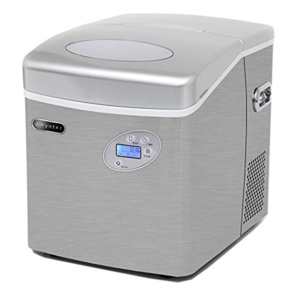 Whynter IMC-490SS 49 lb capacity Portable Table Top Ice Maker – Stainless Steel