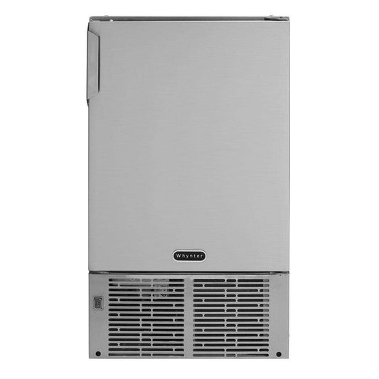 Whynter MIM-14231SS 14'' Undercounter Automatic Stainless Steel Marine Ice Maker 23lb Daily Output