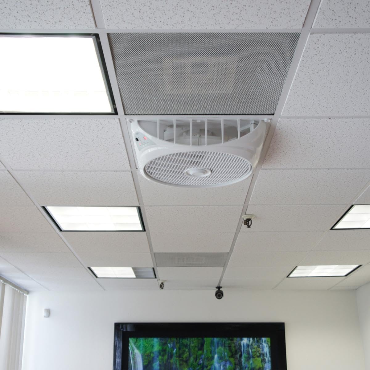 SPT SF-1691C DC-Motor Drop Ceiling Fan, 16"