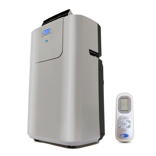 Whynter ARC-122DS 12,000 BTU Elite Dual Hose Portable Air Conditioner & Dehumidifier, 400 sq ft, Grey