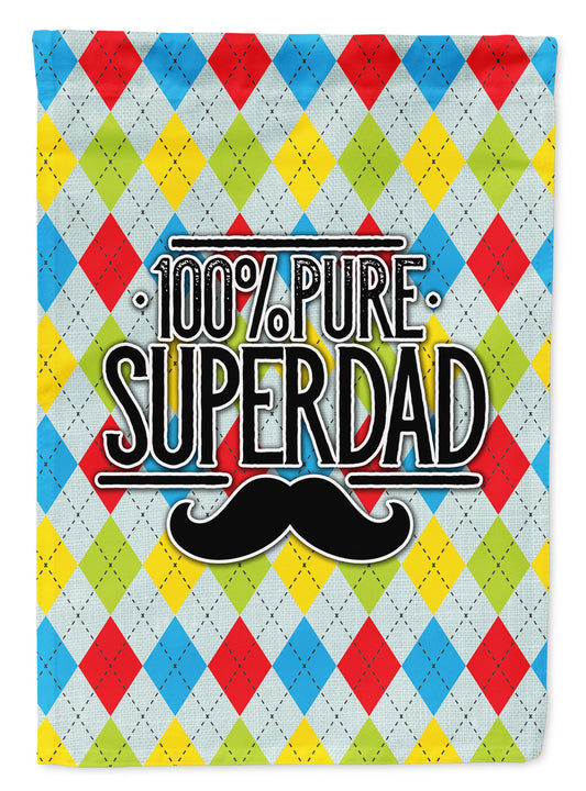 100% Pure Dad Argyle Garden Flag - Outdoor Decorative Yard Flag BB5440GF